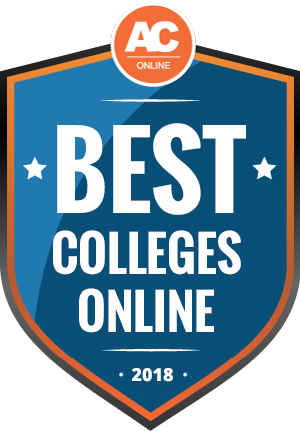 AC Online Best Colleges Online 2018 Award