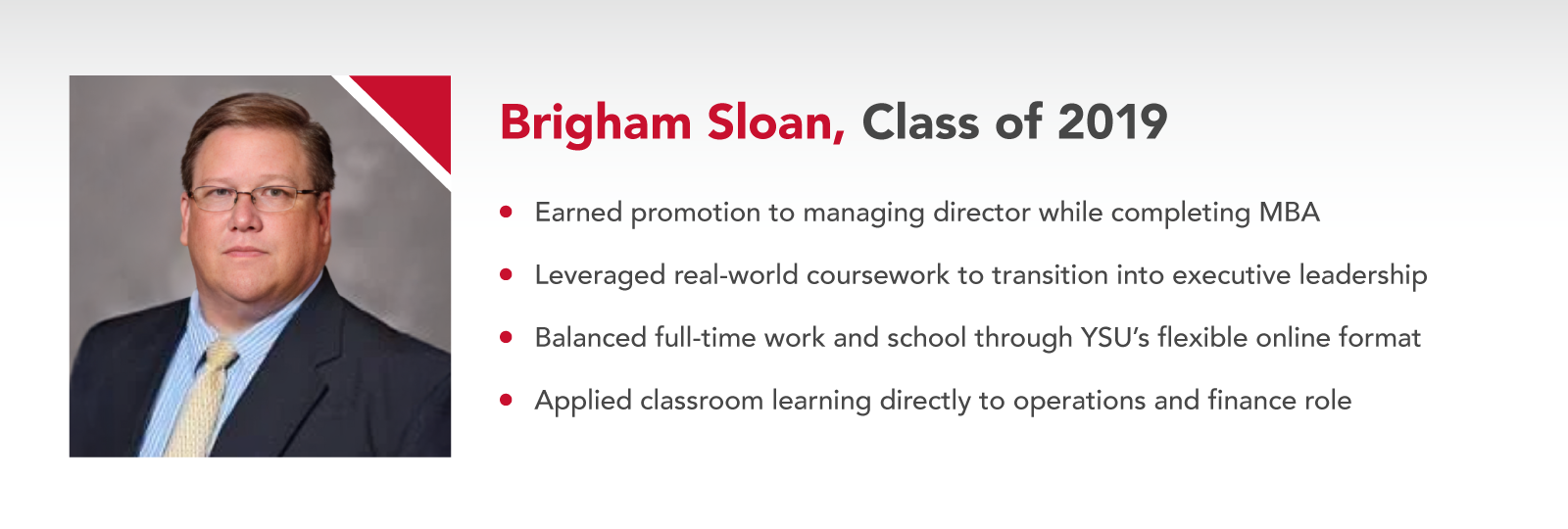Graduate Brigham Sloan program success highlights