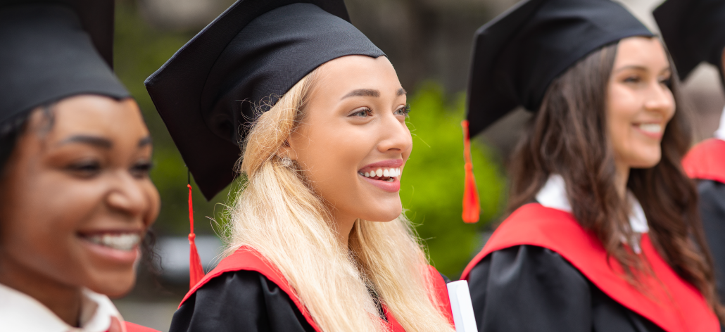 Students At Graduation Ceremony